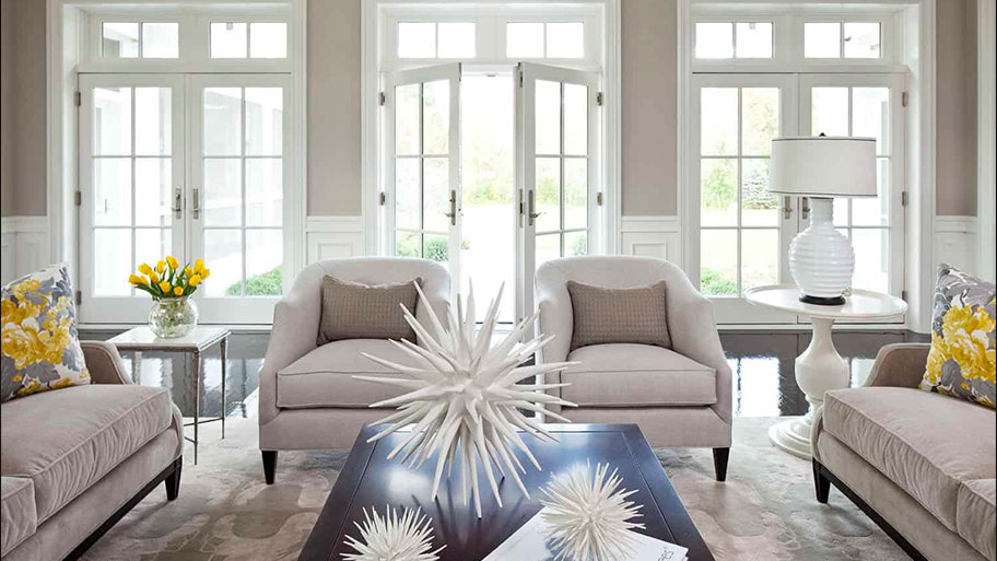 Tư vấn cách phối màu sơn đẹp cho phòng khách nhà ống