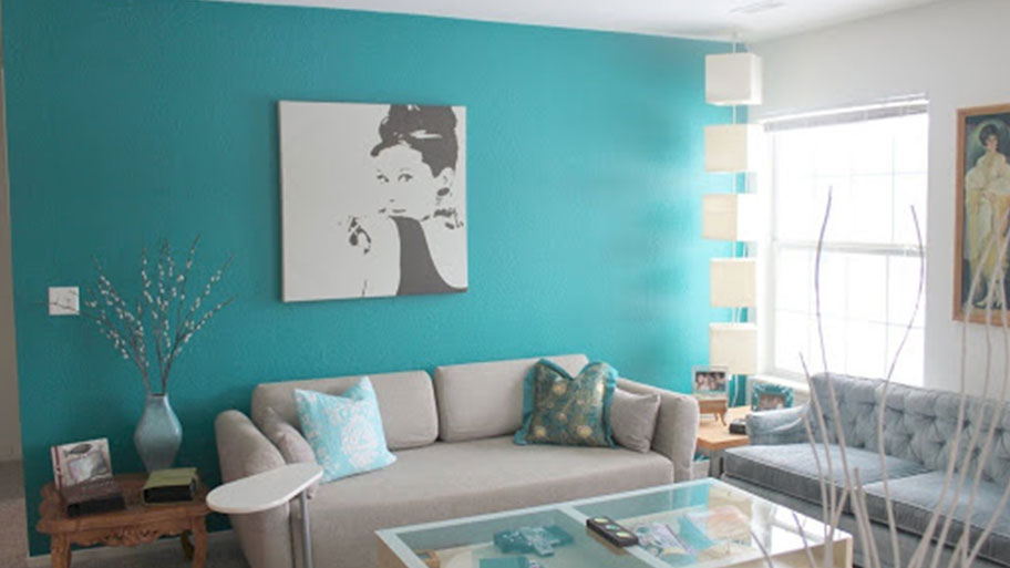 Tư vấn cách phối màu sơn đẹp cho phòng khách nhà ống