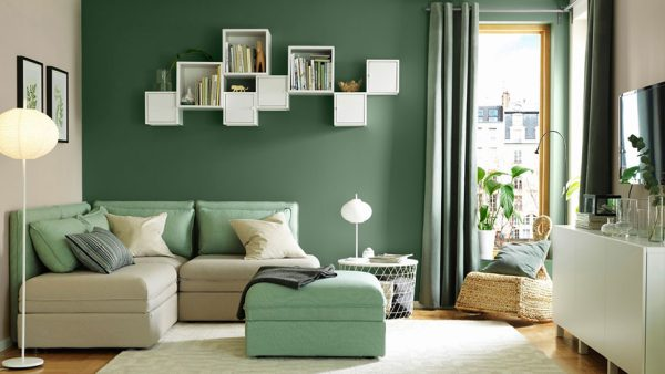 [40+] Mẫu sơn nhà màu xanh đẹp và ấn tượng