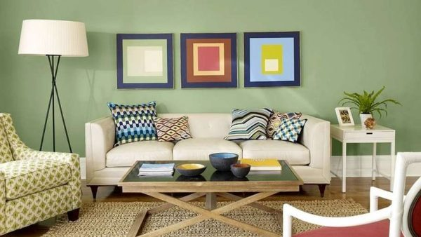 [40+] Mẫu sơn nhà màu xanh đẹp và ấn tượng