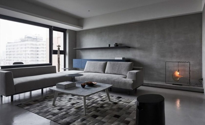 Trang trí nội thất gia đình với xu hướng sơn hiệu ứng bê tông