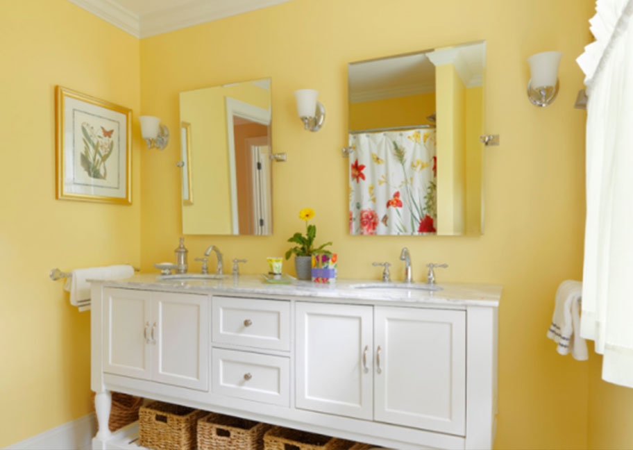 [30+] Mẫu nhà sơn màu vàng ấn tượng và đẹp nhất 2024