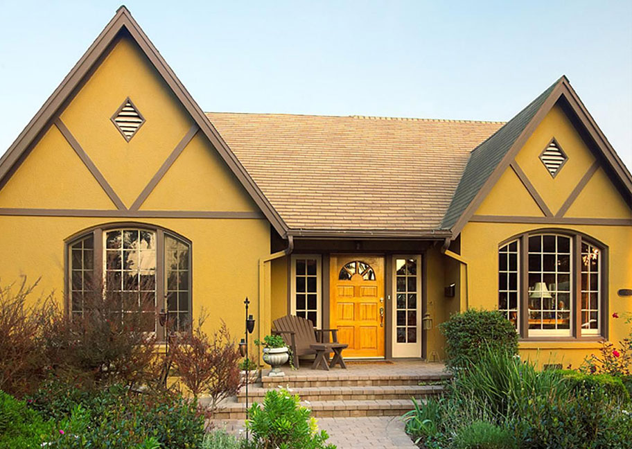 [30+] Mẫu nhà sơn màu vàng ấn tượng và đẹp nhất 2024