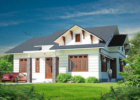 [GỢI Ý] cách kết hợp màu sơn cho nhà cấp 4 Đẹp – Độc – Lạ