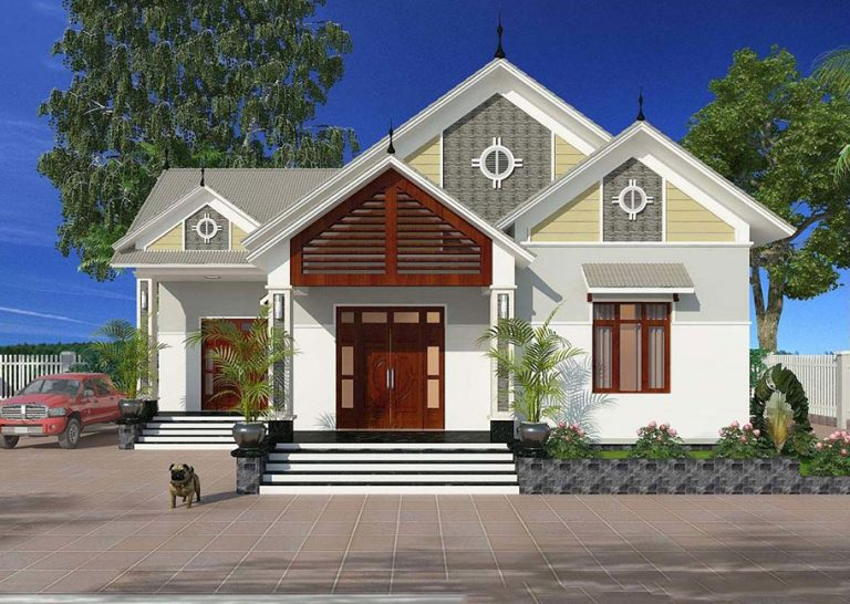 [GỢI Ý] cách kết hợp màu sơn cho nhà cấp 4 Đẹp – Độc – Lạ