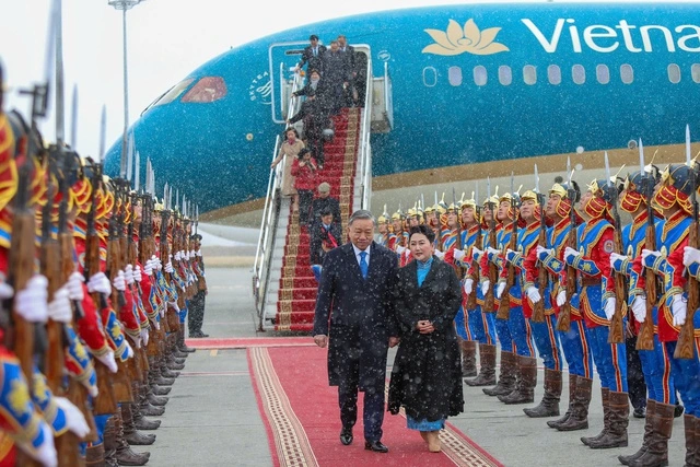 Tổng Bí thư Tô Lâm Bắt Đầu Chuyến Thăm Nhà Nước Tới Mông Cổ