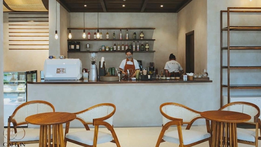 Xu hướng thi công sơn cát nghệ thuật cho quán café