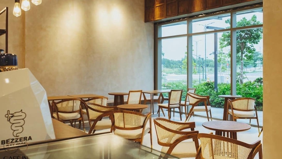 Xu hướng thi công sơn cát nghệ thuật cho quán café