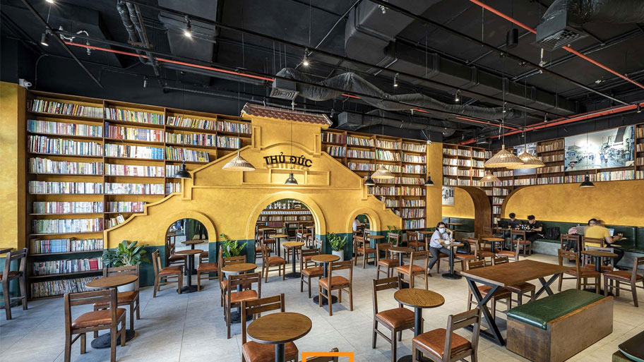 Xu hướng thi công sơn cát nghệ thuật cho quán café