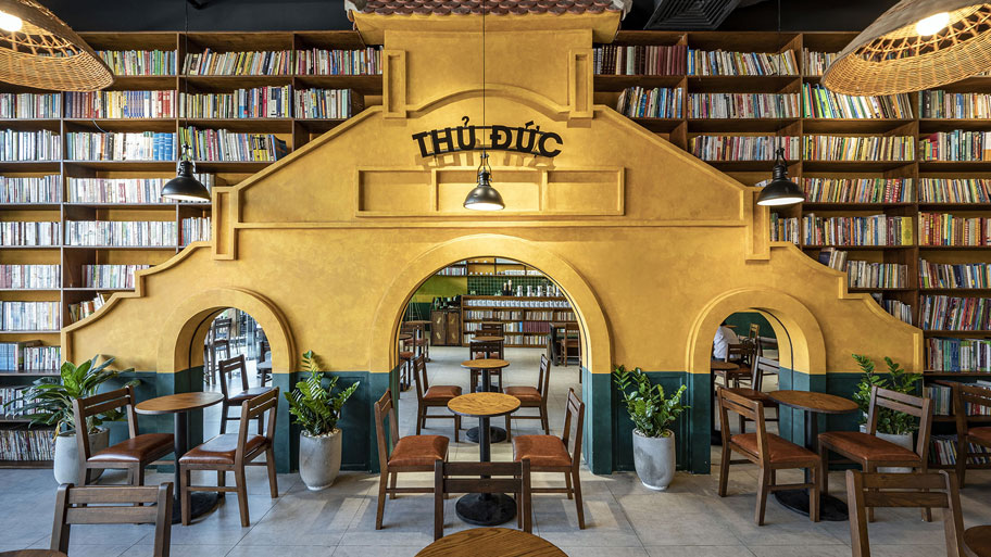 Xu hướng thi công sơn cát nghệ thuật cho quán café