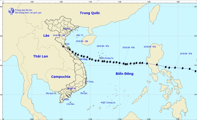 Bão số 6 sắp tiến vào biển Đông: Tại sao lại có tên tiếng Việt là bão Trà Mi?