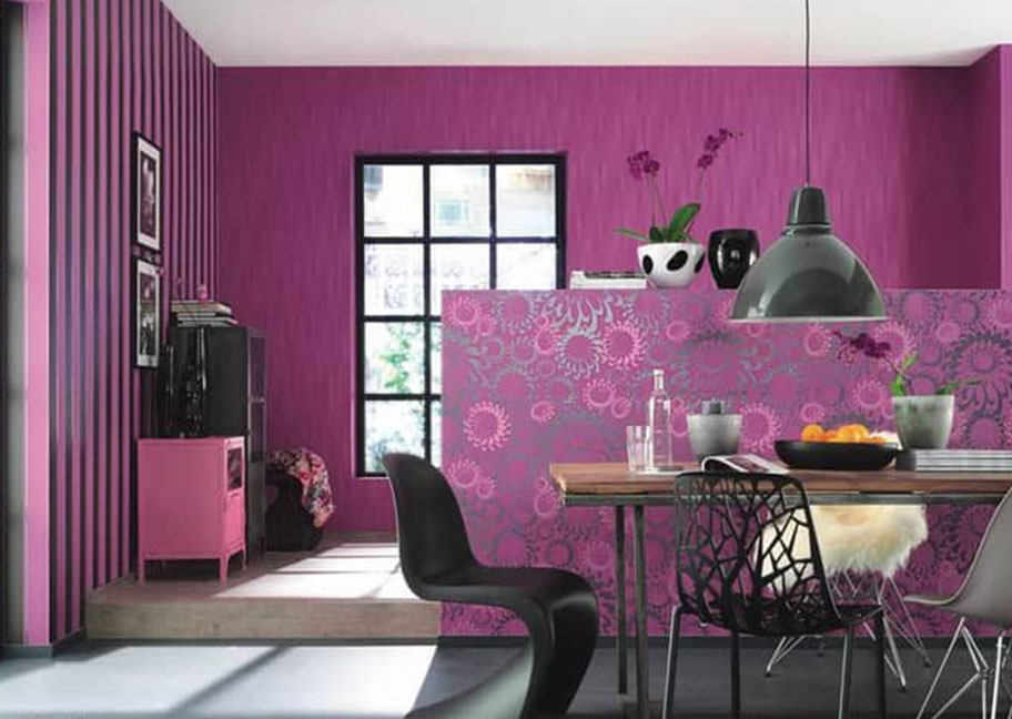 [25+] Mẫu Sơn Nhà Màu Tím Khoai Môn Tuyệt Đẹp và Lãng Mạn