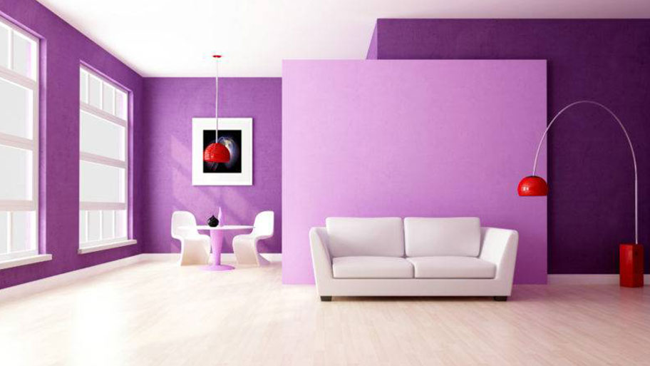 [25+] Mẫu Sơn Nhà Màu Tím Khoai Môn Tuyệt Đẹp và Lãng Mạn