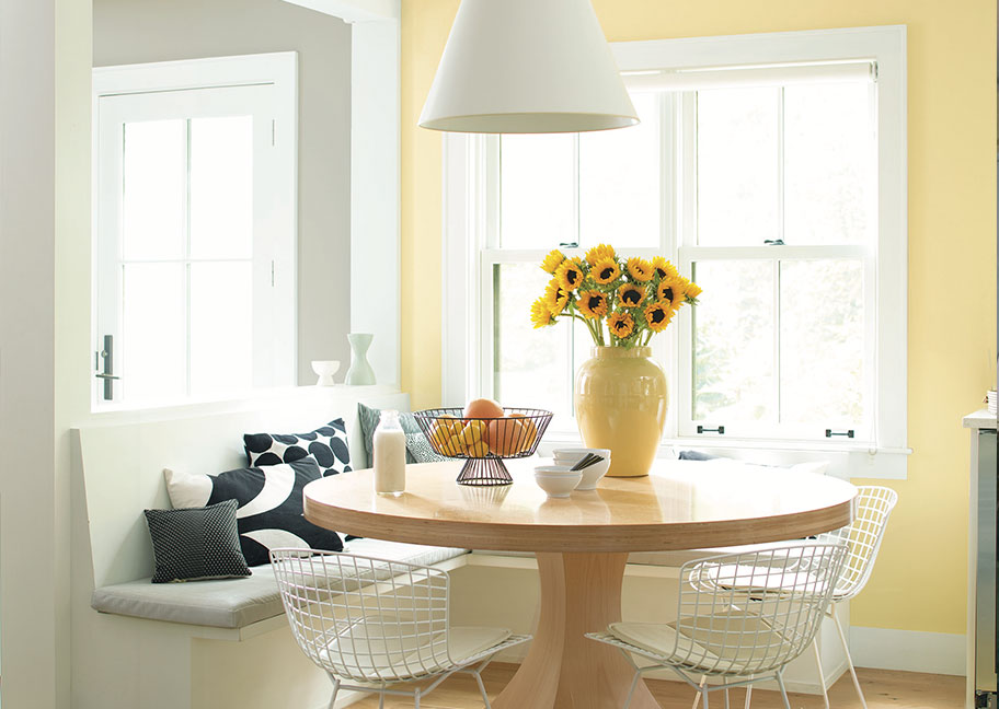 [25+] Mẫu sơn nhà màu vàng kem tuyệt đẹp