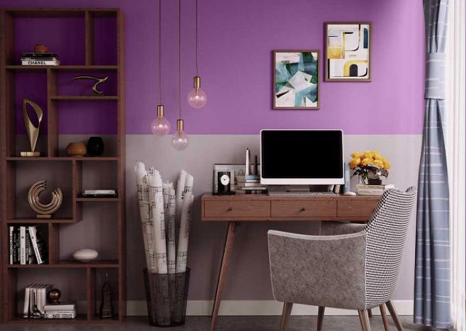 [25+] Mẫu Sơn Nhà Màu Tím Khoai Môn Tuyệt Đẹp và Lãng Mạn