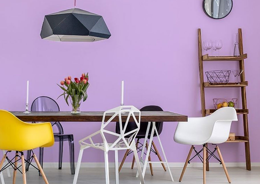 [25+] Mẫu Sơn Nhà Màu Tím Khoai Môn Tuyệt Đẹp và Lãng Mạn