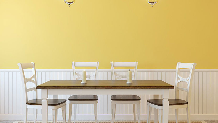 [25+] Mẫu sơn nhà màu vàng kem tuyệt đẹp