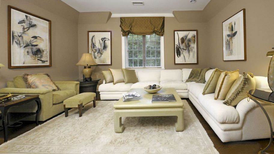 Tư vấn cách phối màu sơn đẹp cho phòng khách nhà ống