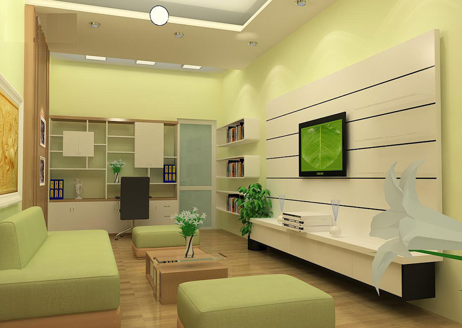 Tư vấn cách phối màu sơn đẹp cho phòng khách nhà ống