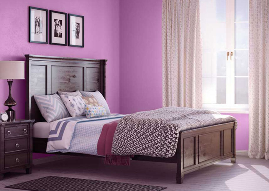 [25+] Mẫu Sơn Nhà Màu Tím Khoai Môn Tuyệt Đẹp và Lãng Mạn