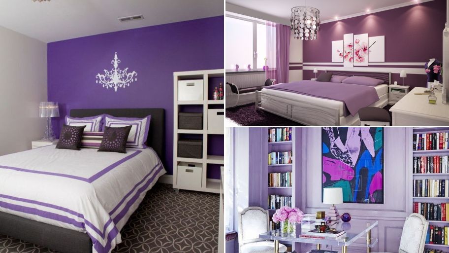 [25+] Mẫu Sơn Nhà Màu Tím Khoai Môn Tuyệt Đẹp và Lãng Mạn