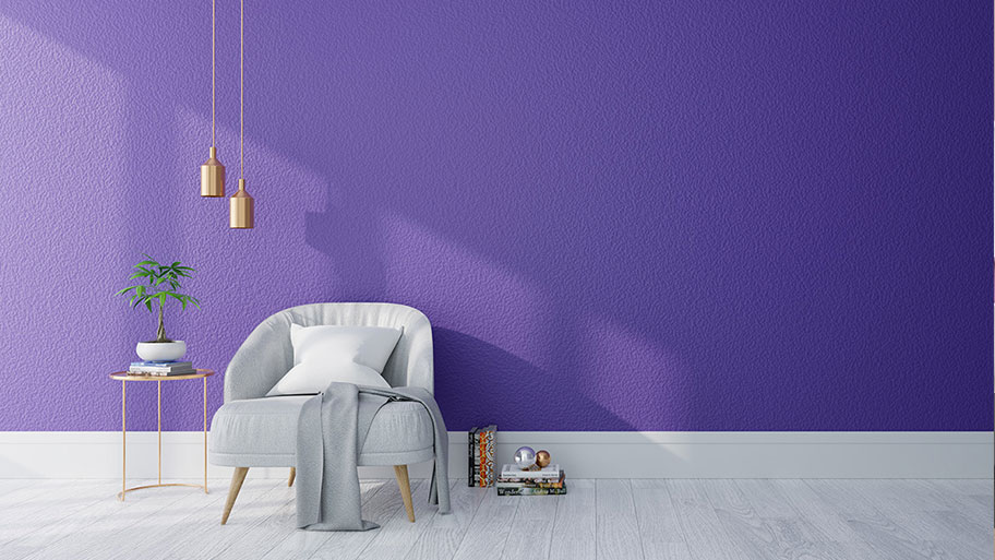 [25+] Mẫu Sơn Nhà Màu Tím Khoai Môn Tuyệt Đẹp và Lãng Mạn