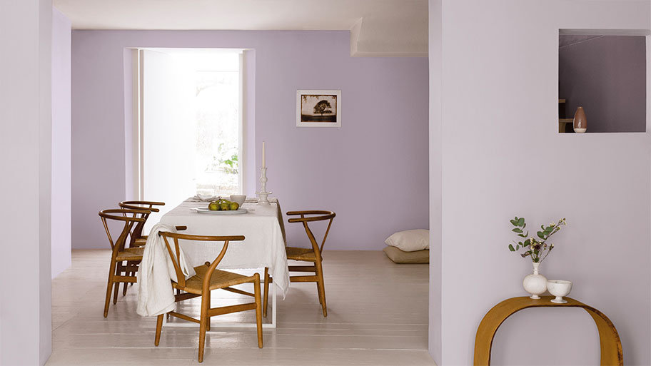 [25+] Mẫu Sơn Nhà Màu Tím Khoai Môn Tuyệt Đẹp và Lãng Mạn