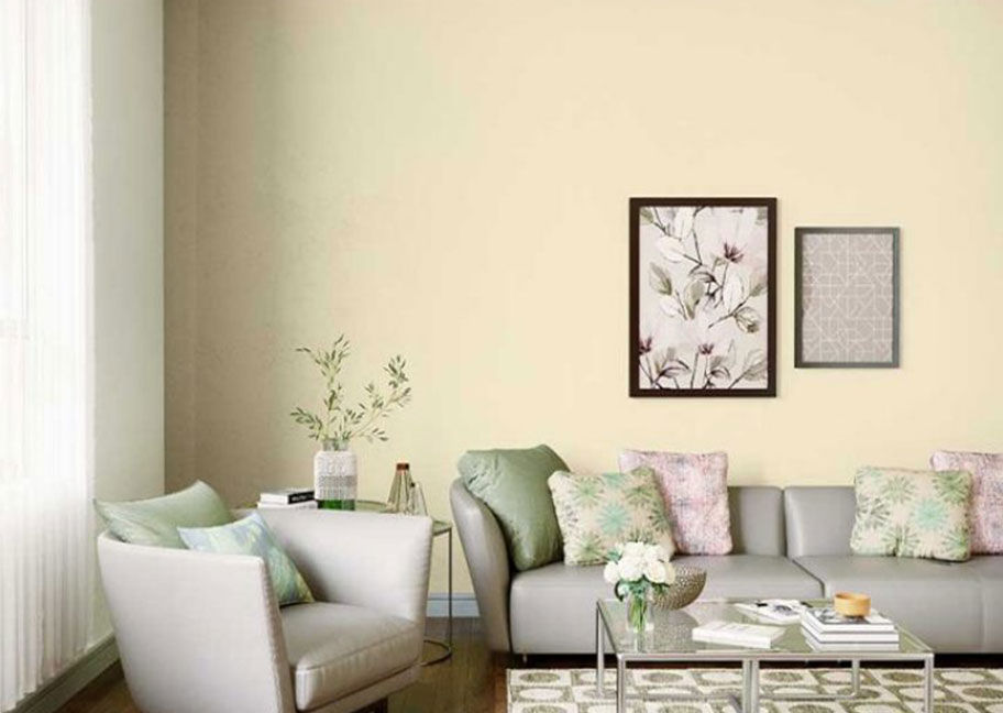 [25+] Mẫu sơn nhà màu vàng kem tuyệt đẹp