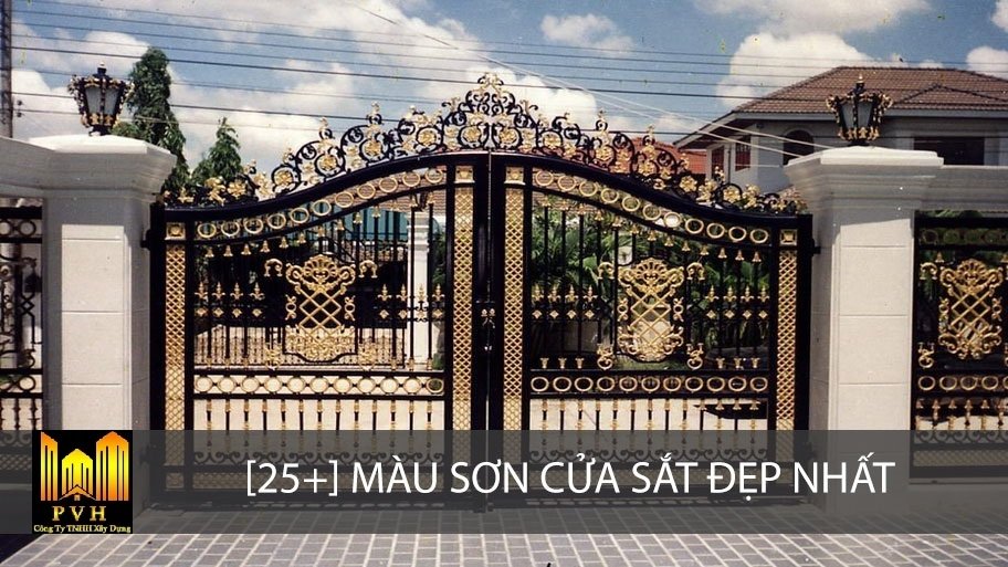 25+ màu sơn cửa sắt đẹp nhất năm 2024