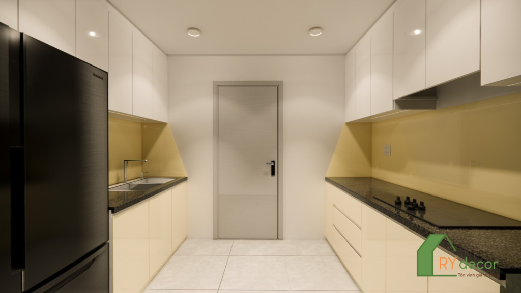 CẢI TẠO TỦ BẾP CĂN HỘ CHUNG CƯ THE AVILA – CHỊ L