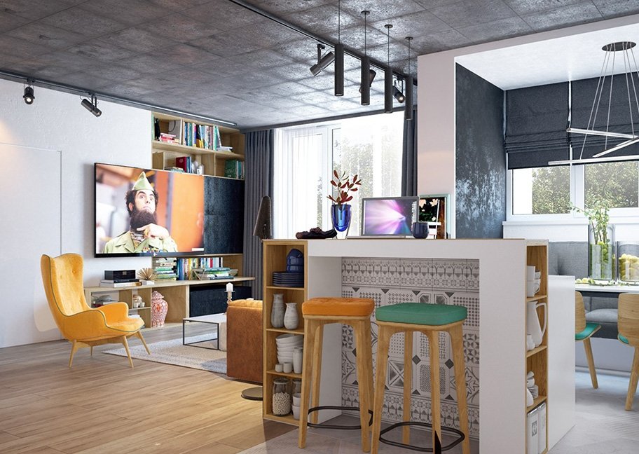 Tổng hợp 30+ mẫu trần nhà bê tông đẹp với thiết kế cá tính hiện đại